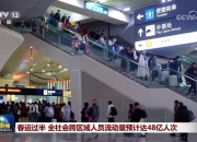 春运过半 全社会跨区域人员流动量预计达48亿人次
