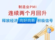 【图解】制造业PMI连续两个月回升，释放经济向好向新积极信号